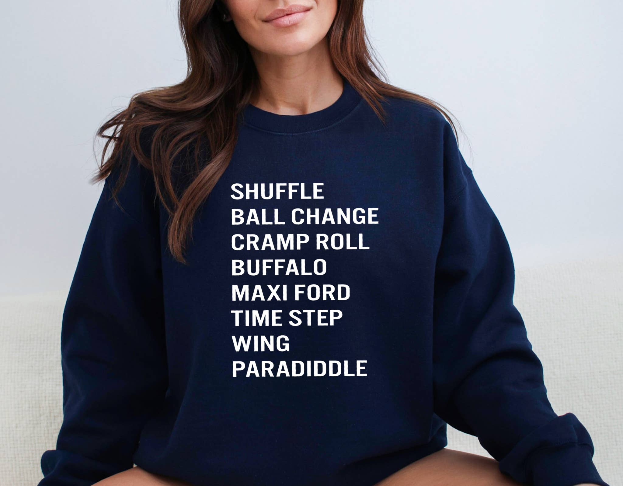 Custom T Story – Camisola gráfica - Mulher por atacado – Camisola Tap Dance, Presente para Amantes de Tap Dance, Dance Love1