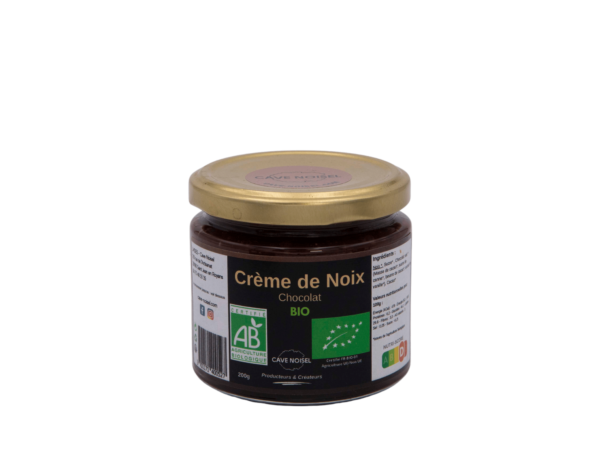Cave Noisel - Wholesale Jam/Jelly - ORGANIC - Chocolate nut cream4