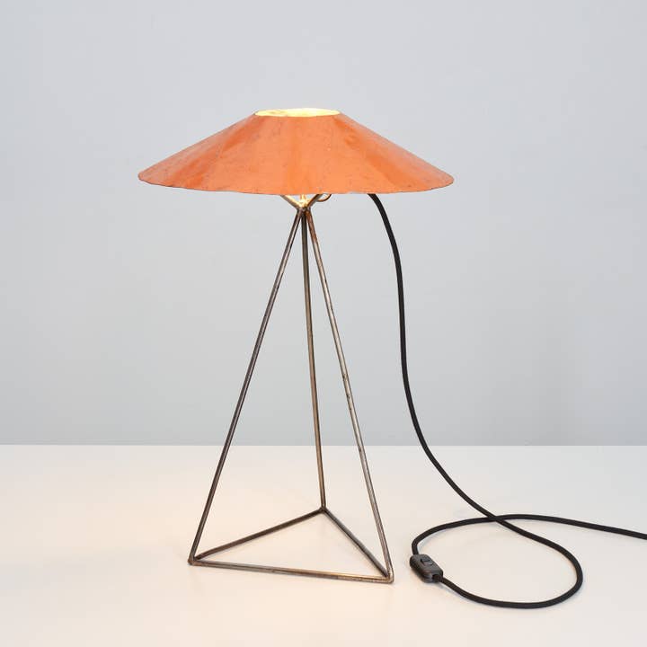 Upcycled “Ouaga” lamp made from recycled oil barrels | various for wholesale by Moogoo Creative Africa