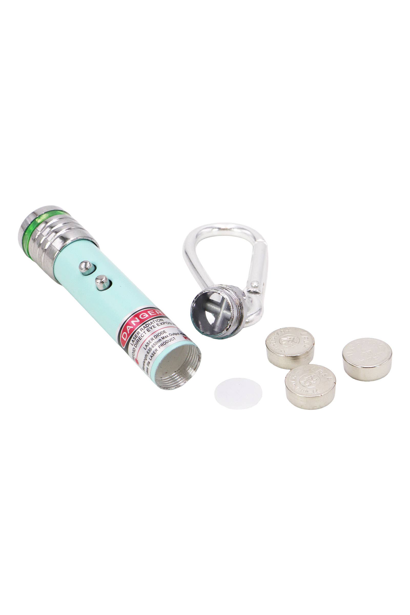 ASSORTED 2-in-1 Pastel Led Flashlight Laser Light Pointe for wholesale on Faire2