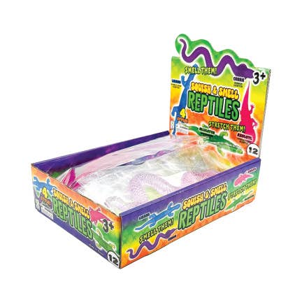 Geddes - Wholesale Squishy Toy - Kids & Baby - SQUISH N SMELL REPTILES  12/DSP9