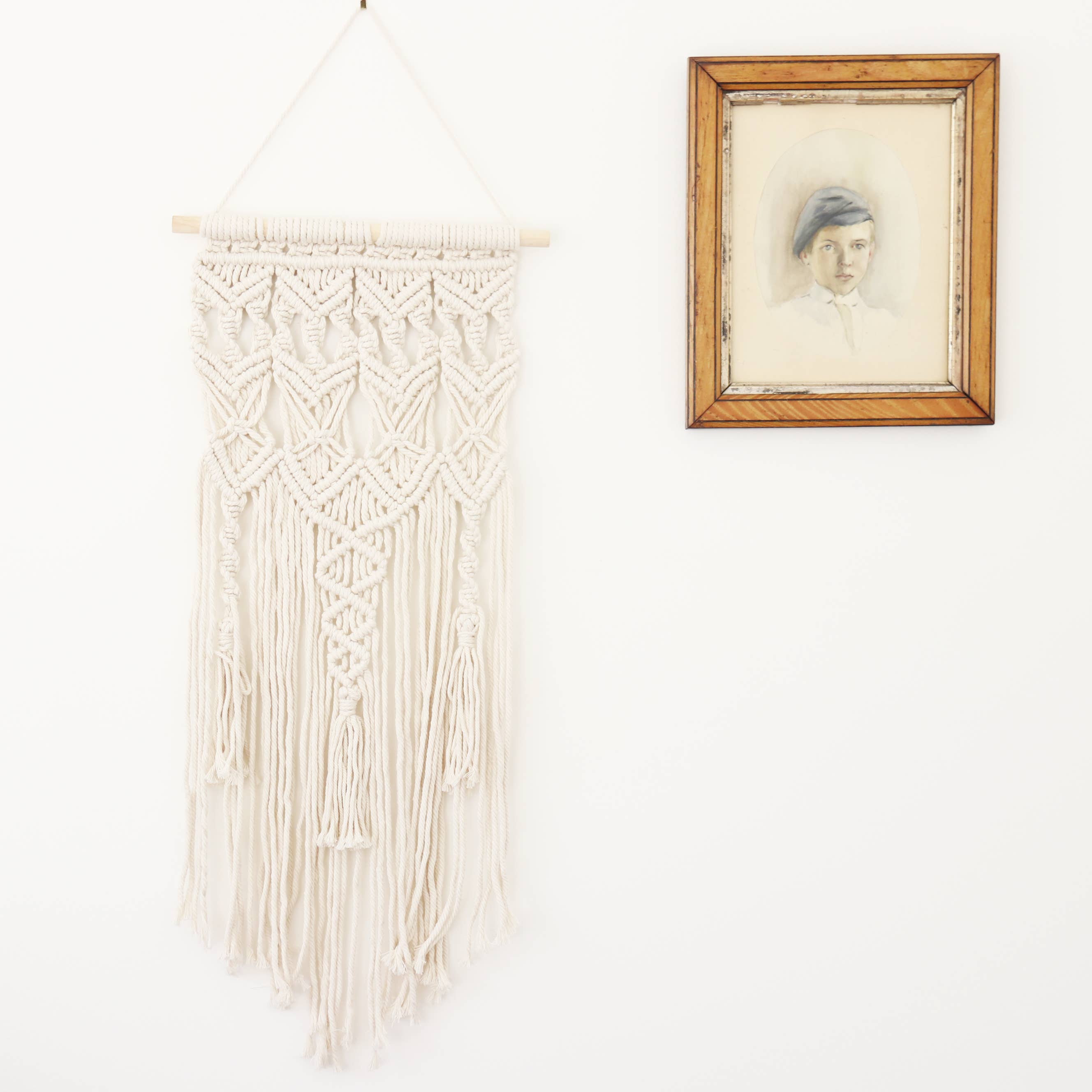 Sparkle Being - Wholesale Tapestry/Textile - Macrame Wall Hanging Woven Bohemian Wall Hanging - Braid3