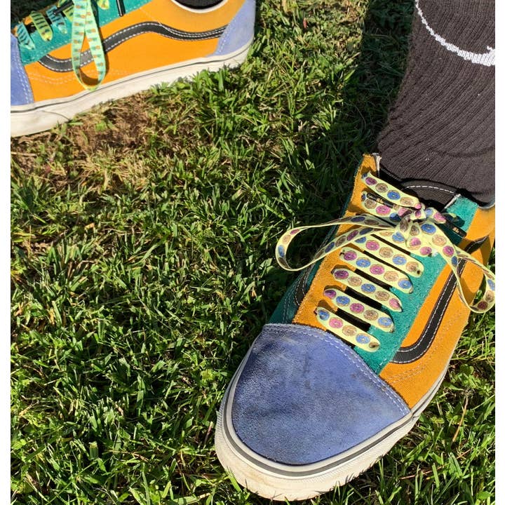 Spiffy Laces - Wholesale Shoelaces - Unisex - Donut Shoelaces FLAT Premium Shoelaces