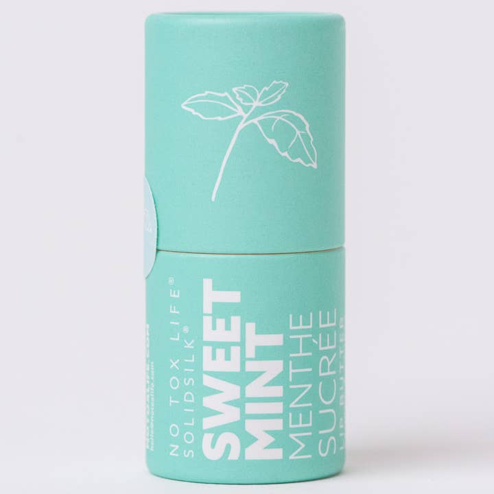 No Tox Life - Wholesale Lip Balm - SOLIDSILK® Lip Butter - Sweet Mint - No Tox Life