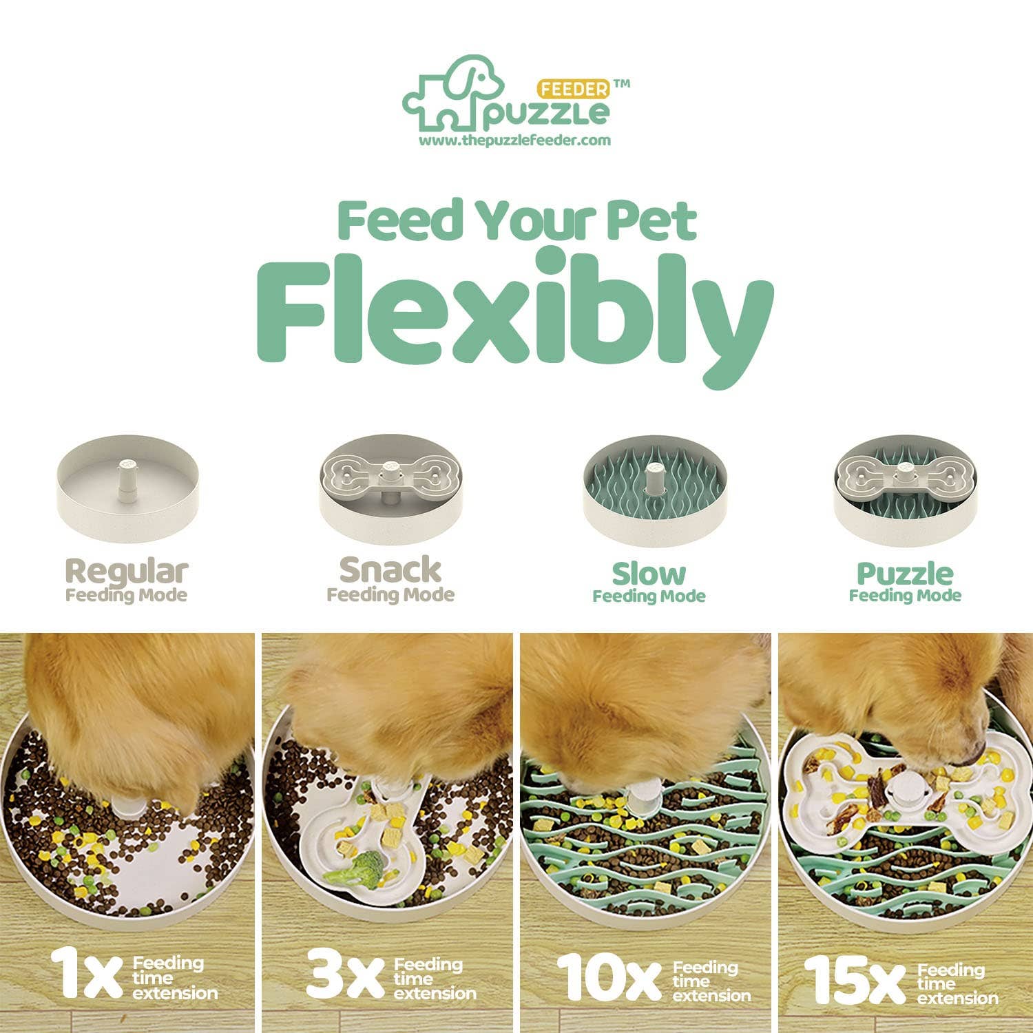 Pet Future llc - Wholesale Pet Bowl - Cat/Dog - Puzzle Feeder - Slower than a Slow Feeder Dog Bowl Dog Slow3