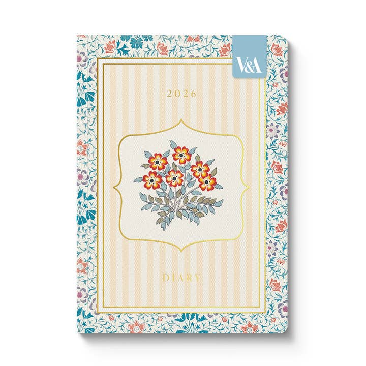 Cottagecore Garden Flower Premium Paperback Diary (A5) for wholesale by Ohh Deer UK + EU