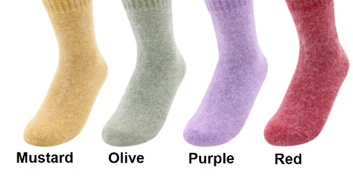 Comfortarians - Wholesale Socks - Women's - Wool Socks For Women Cozy Wool Angora Socks  Winter Warm2