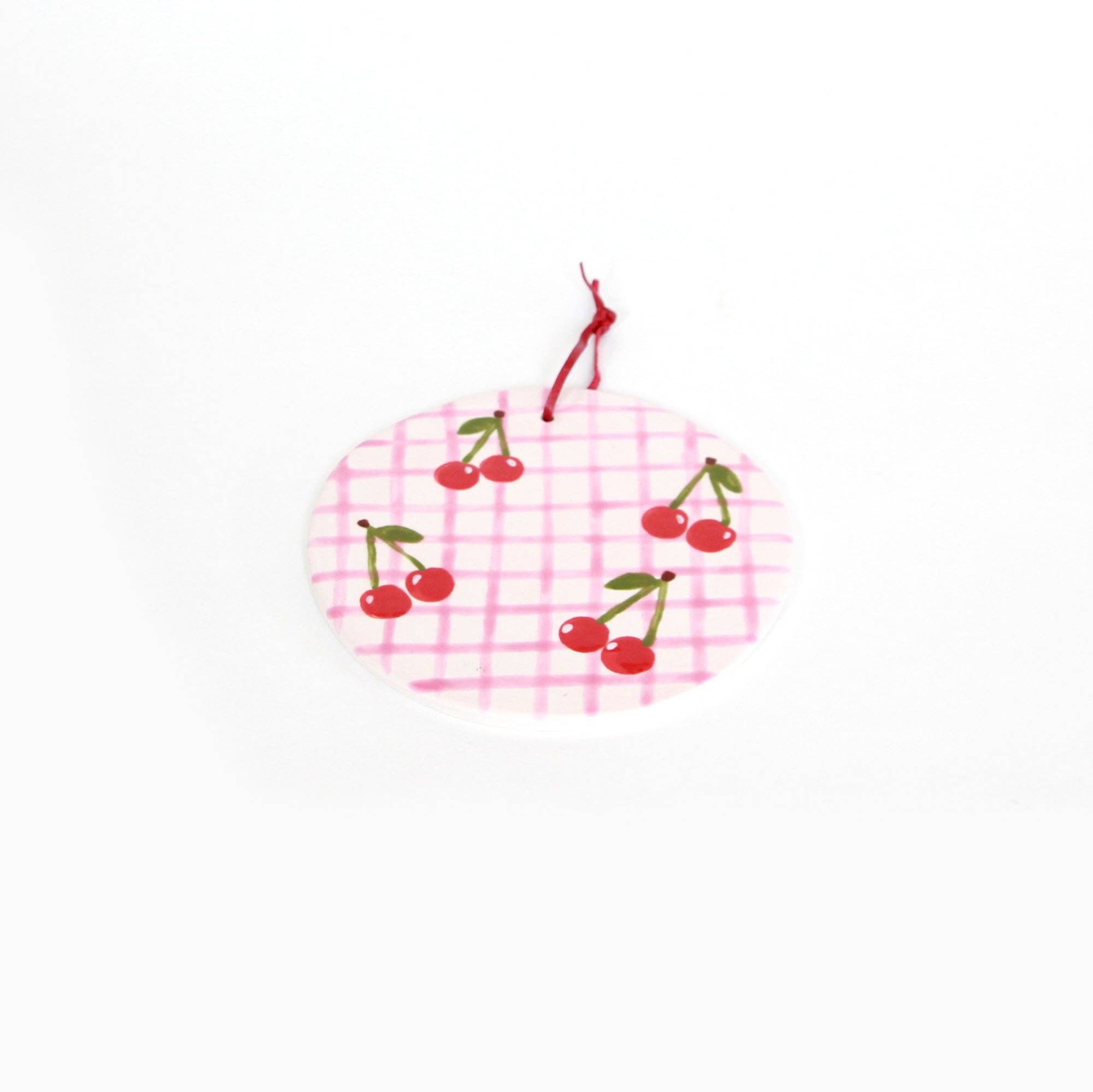 Bouclez-La - Vente Sets de table - LE DESSOUS  DE PLAT - VICHY CHERRY1