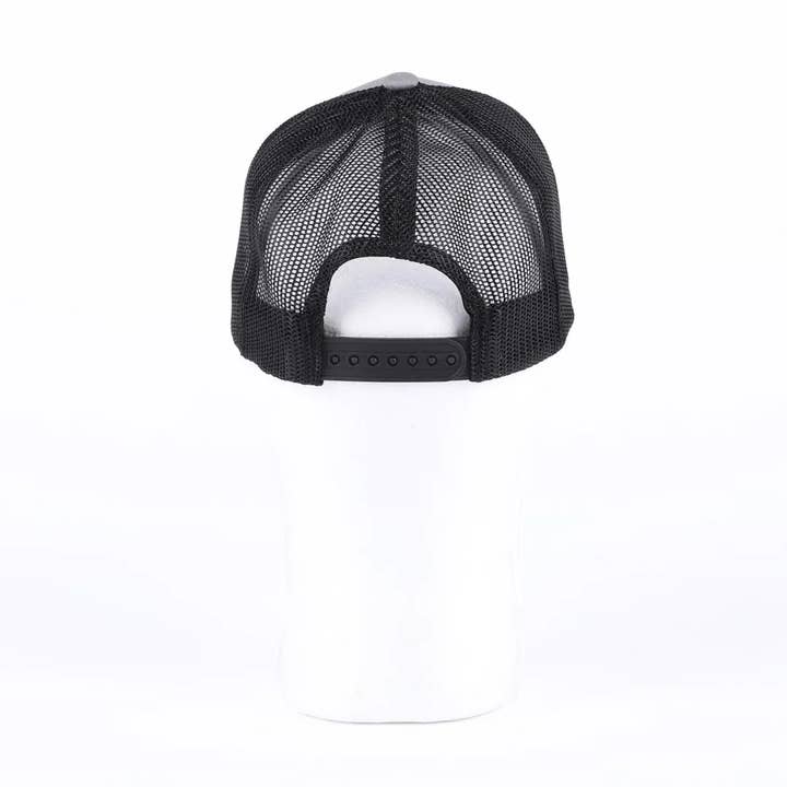 Swanson Christian Products - Wholesale Trucker Hat - Unisex - Hat - Grey/Black - FBI6
