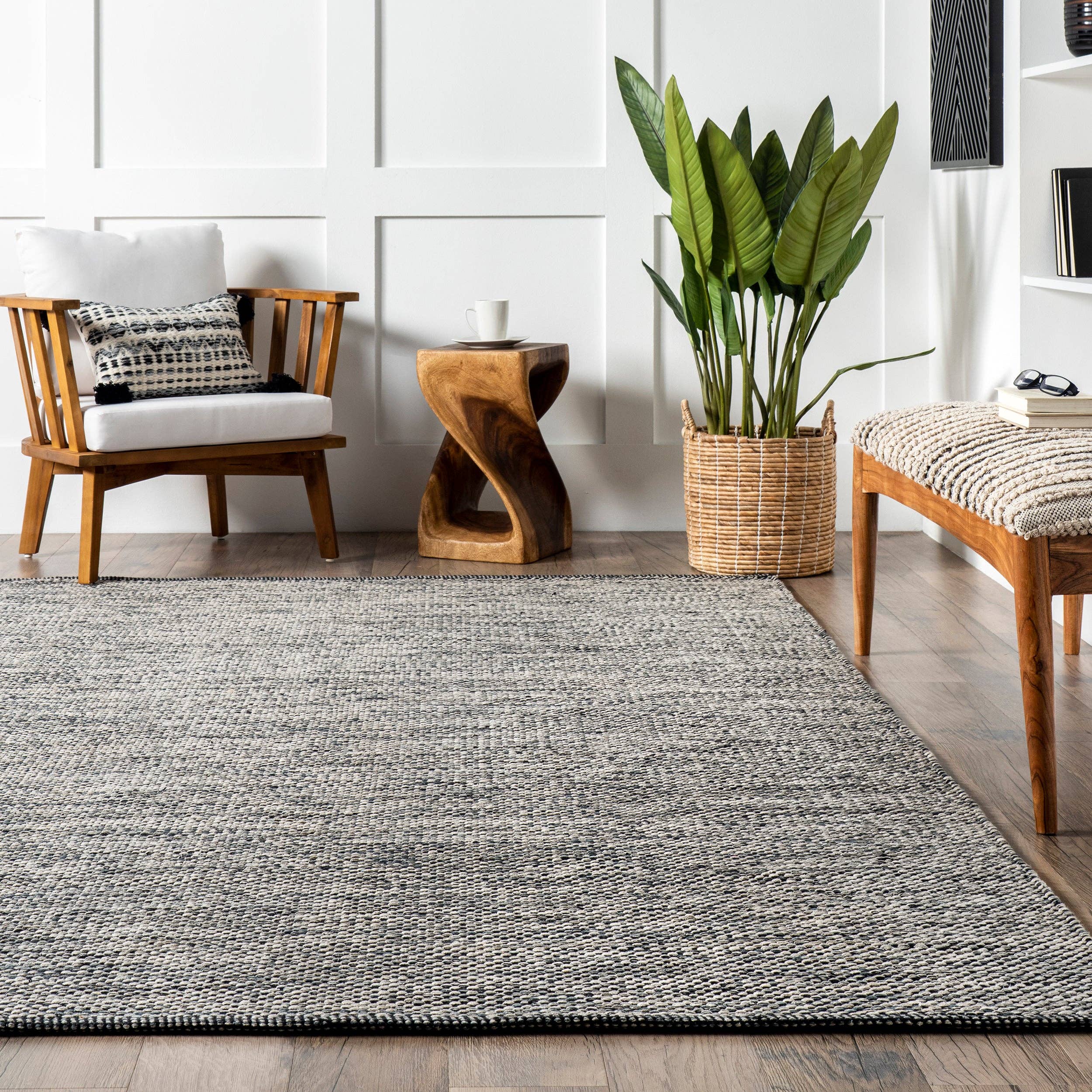 nuLOOM - Wholesale Area Rug - Alessi Solid Farmhouse Cotton Area Rug15