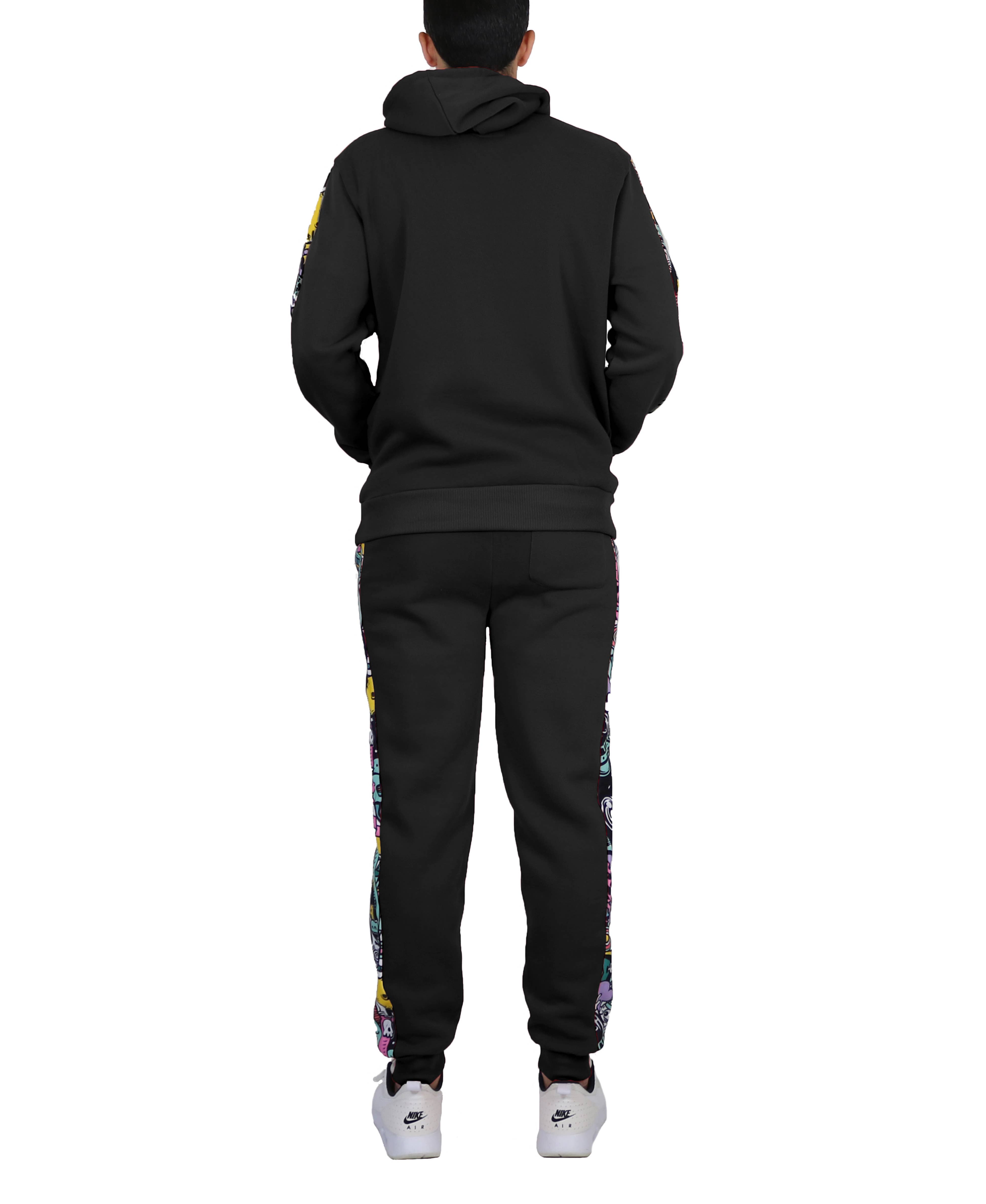 Galaxy By Harvic - Wholesale Lounge Set - Men's - Men's Fleece Hoodie & Jogger Set - SUPERIOR1
