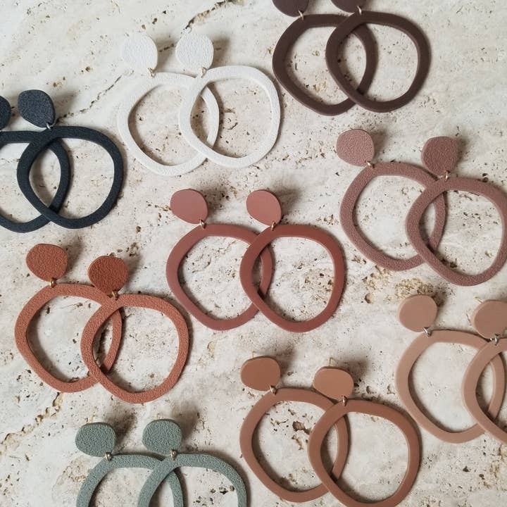 That Clay Girl Co. - Wholesale Dangle Earrings - Polymer Clay Earrings | Statement Earrings | Hoop Earrings9