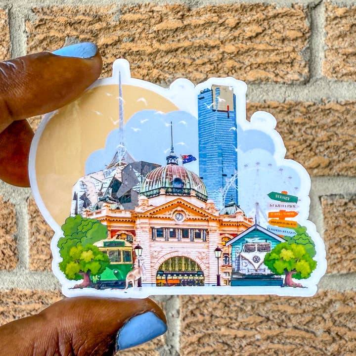 Melbourne-klistermärke för wholesale av simply blessed shy