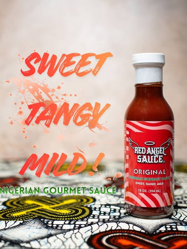 Nigerian Gourmet Hot Sauce, Original Mild for wholesale by Red Angel Sauce