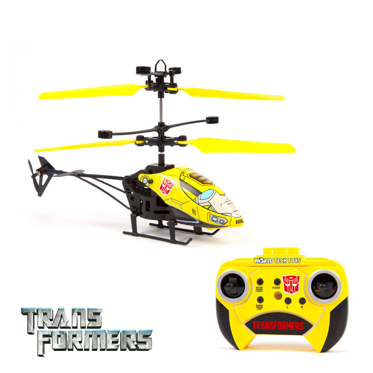 World Tech Toys - Wholesale Toy Plane - Kids - Hasbro Transformers Bumblebee 2CH IR Helicopter 0