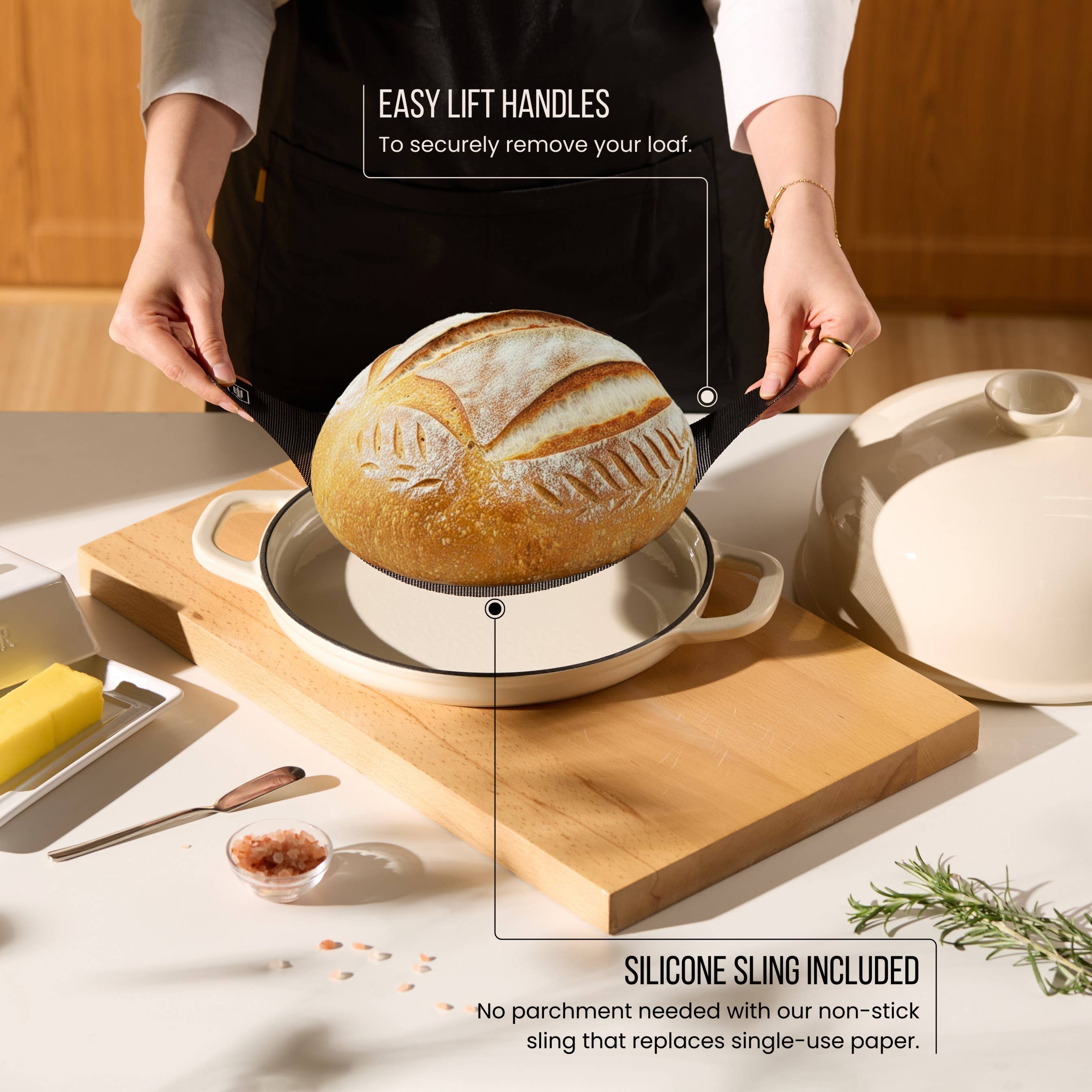 Kook - Wholesale Bread Pan - Kook Enameled Cast Iron Bread Oven7