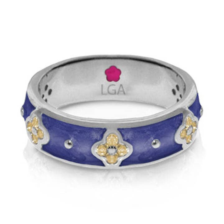 Clover and Clover ring for wholesale by Lauren G Adams