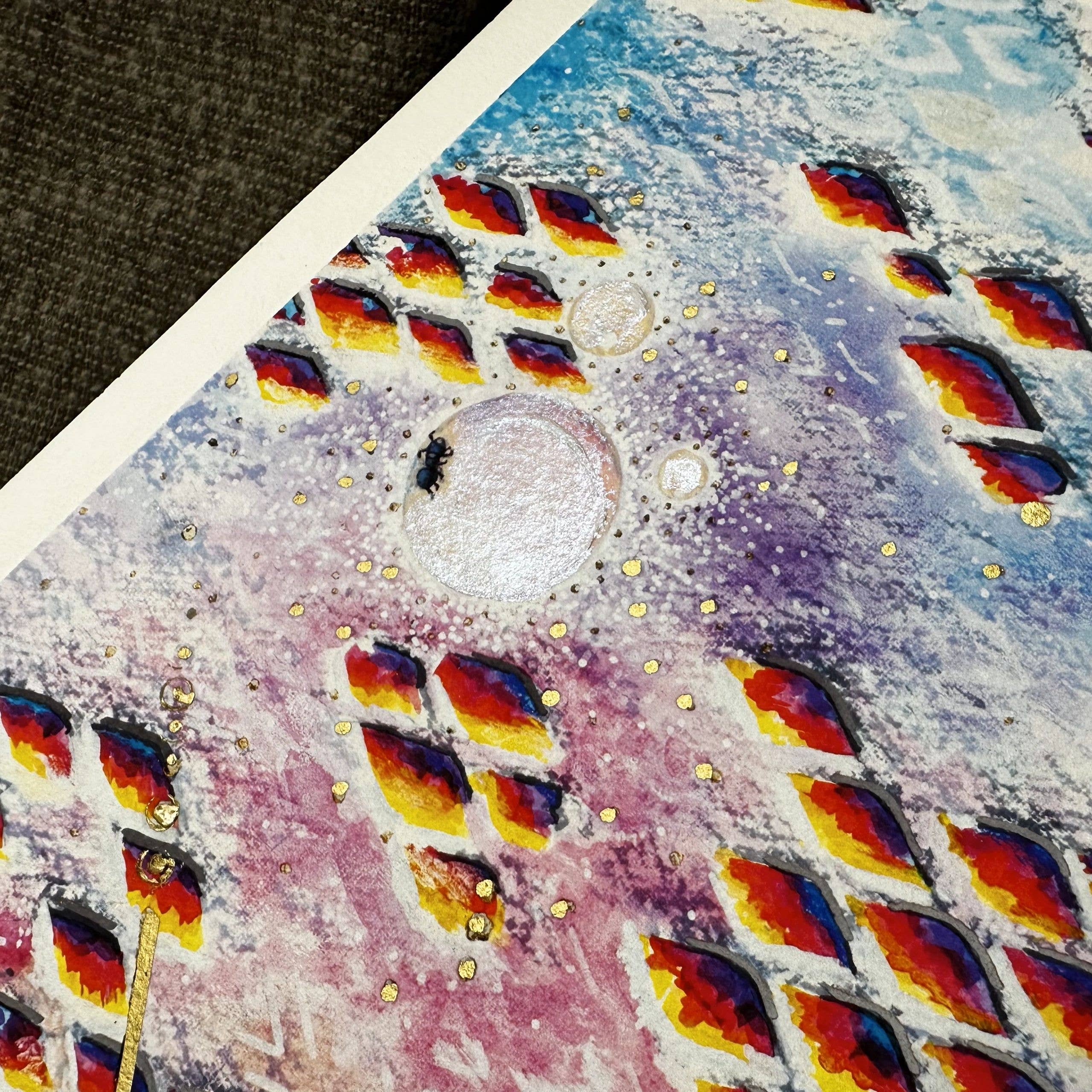 The Wild Blue Bear - Wholesale Art Print - High Hopes Giclee Print4