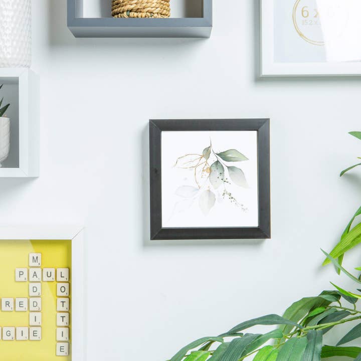 Rinkit Ltd - Wholesale Picture Frame - Nicola Spring Box Photo Frame - 6x6 - Black