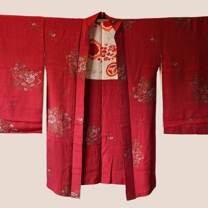 Annahmol - Wholesale Jacket - Women's - One-of-a-kind Vintage Silk Haori/Kimono Jacket11