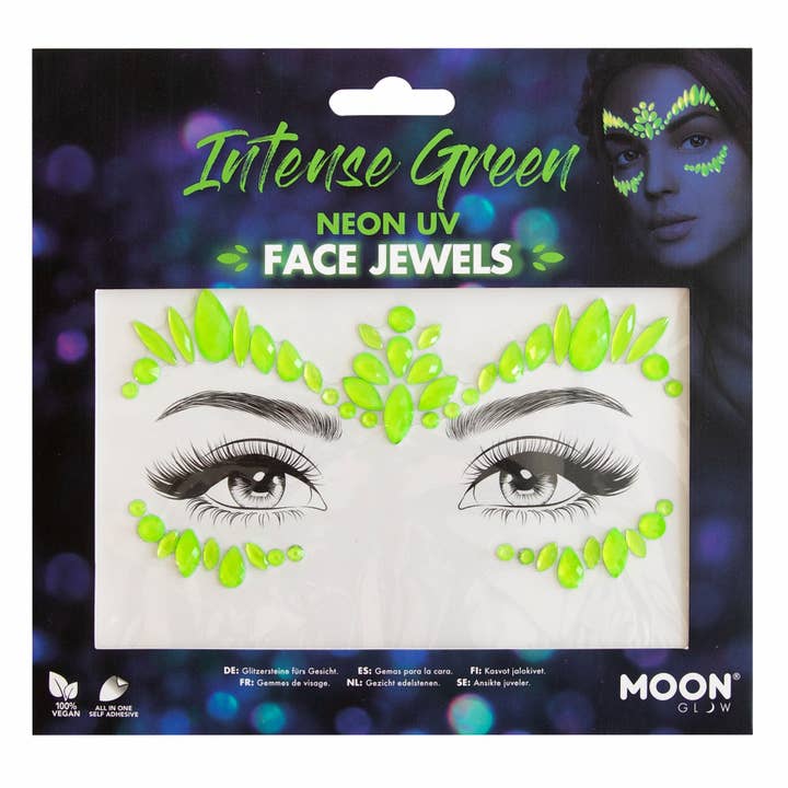 Moon Makeup - Wholesale Body Glitter/Shimmer - Neon UV Glow Blacklight Adhesive Gems, Jewels & Rhinestones3