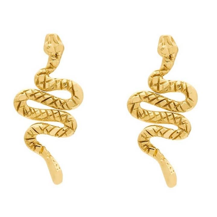 Orecchini Mini Serpentine per la vendita all'ingrosso da parte di Sophie Simone Designs