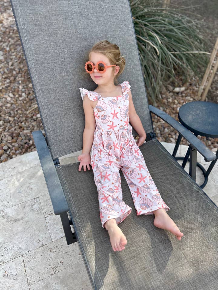 Celebrate Your Tribe - Wholesale Jumpsuit - Kids - Ocean Breeze Girls Jumpsuit