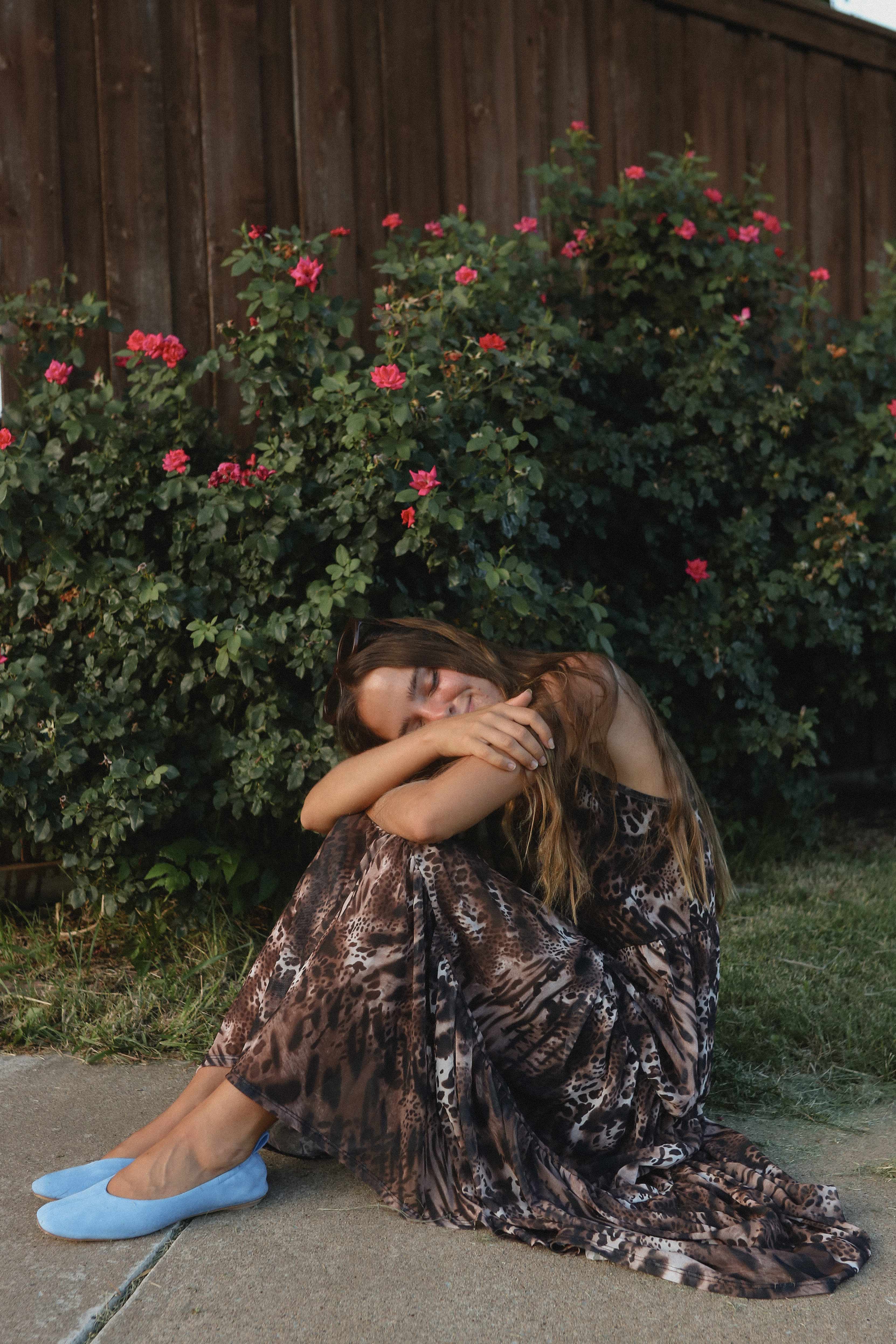 Leopard Brun ISD1099MESH Marina Mesh Dyreprint Kjole for engroshandel på Faire3