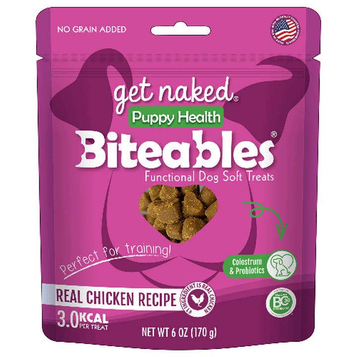 Biteables Puppy Health Functional Soft Treats 6oz for wholesale by King Wholesale Pet Goods