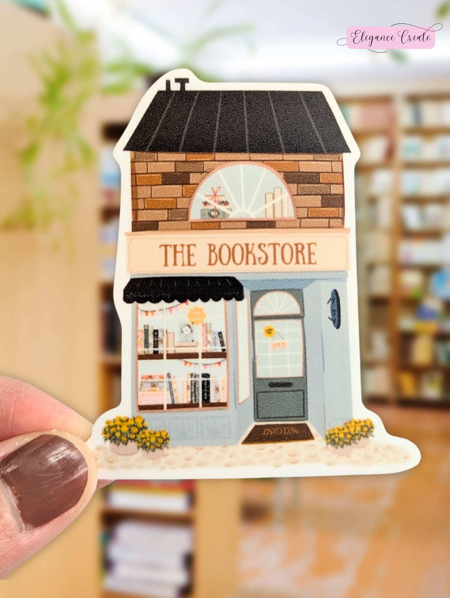 Elegance Create - Wholesale Sticker - The Bookstore Sticker3