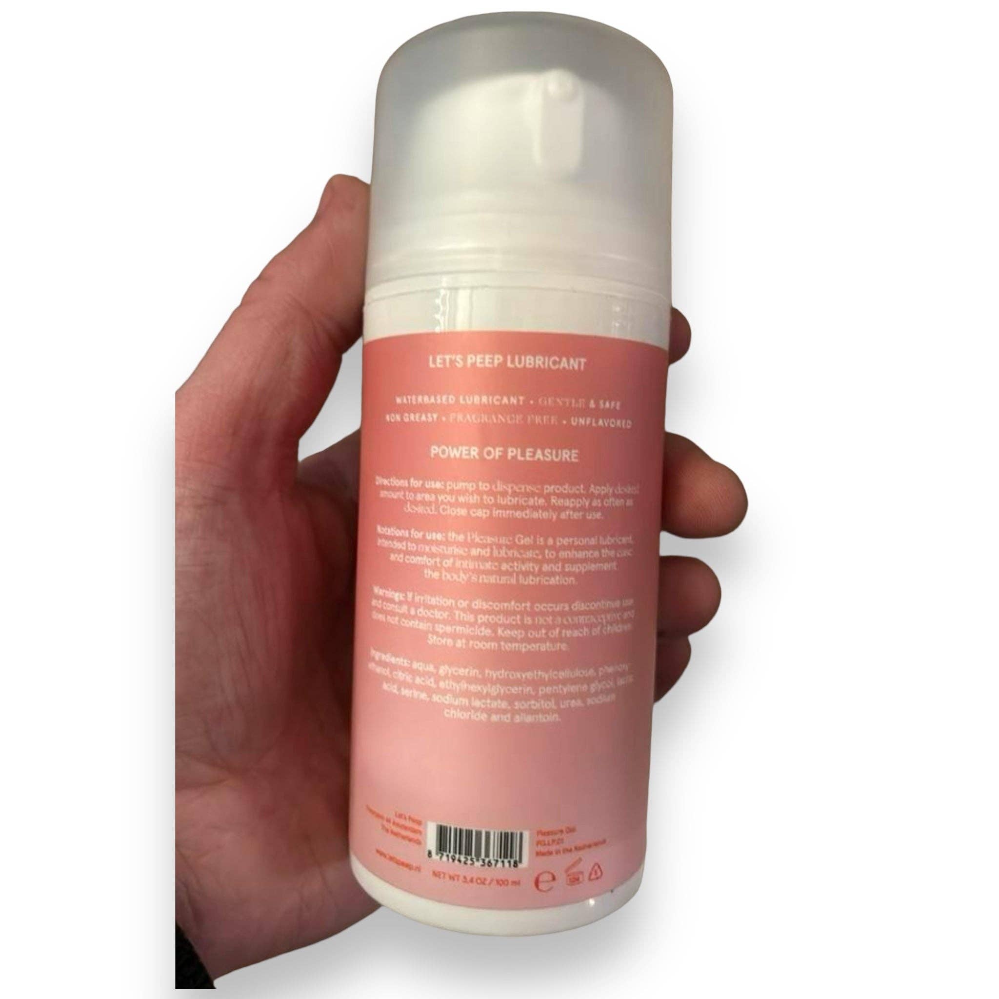 Kinky Pleasure - Wholesale Personal Lubricant - Kinky Pleasure - PP016 - Peep Lubricant Pleasure Gel - 100ml3