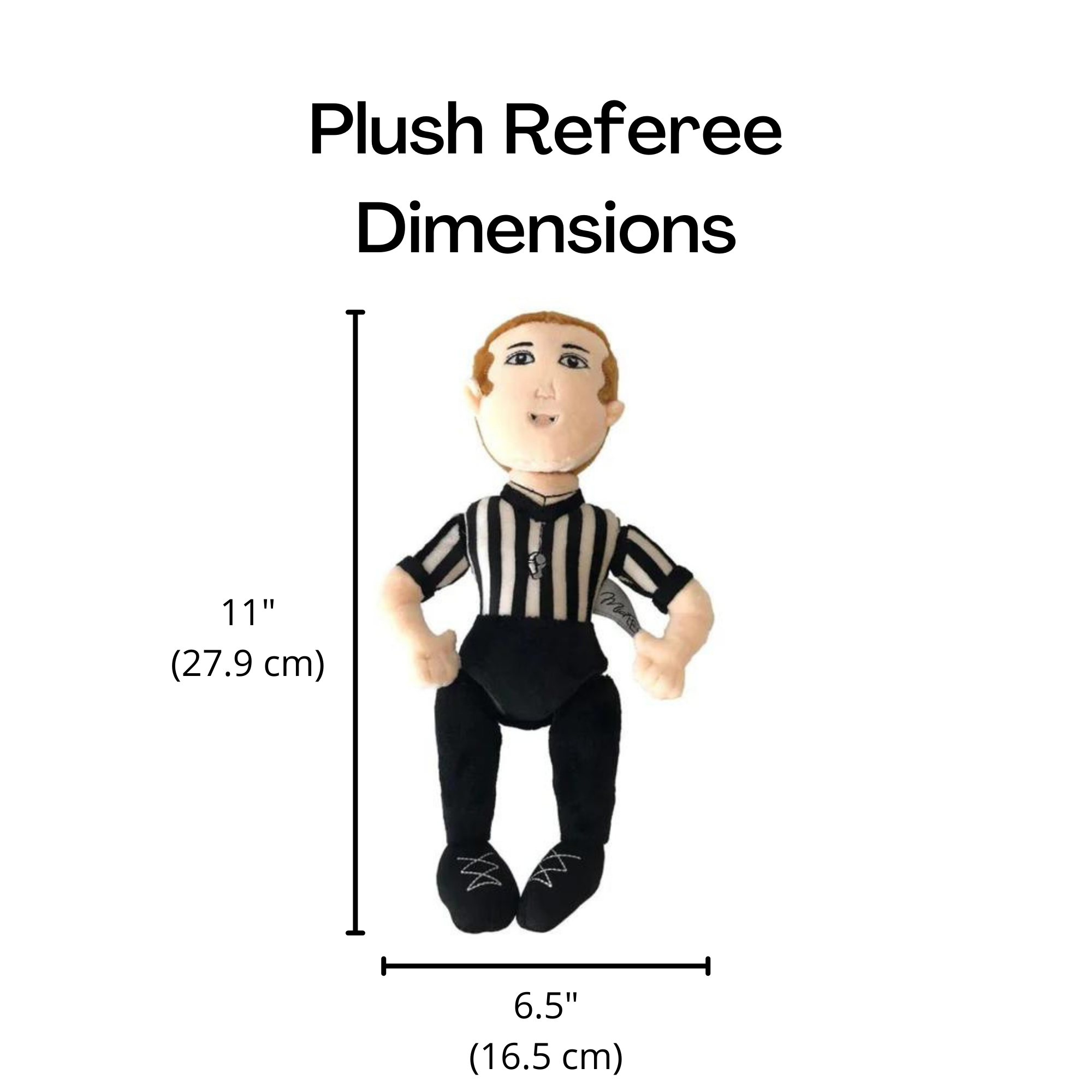 Midlee Designs - Wholesale Pet Plush Toy - Dog - Midlee Pull Apart Referee Dog Toy5