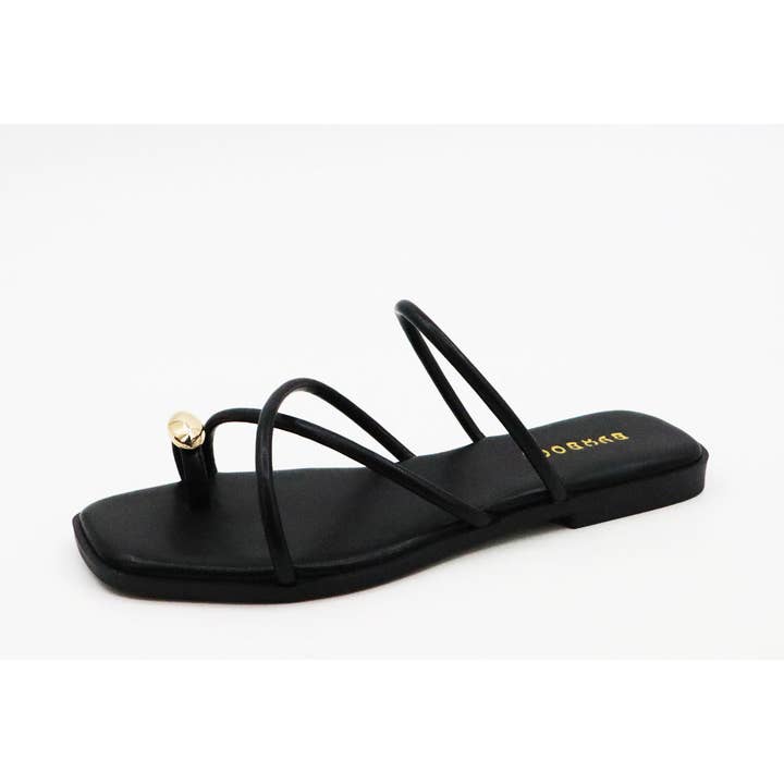 Mars Sky Shoes Wholesale - Wholesale Sandals - Women's - Bamboo HINT-91 Crisscross Strap Ring Toe Flat Beach Sandals