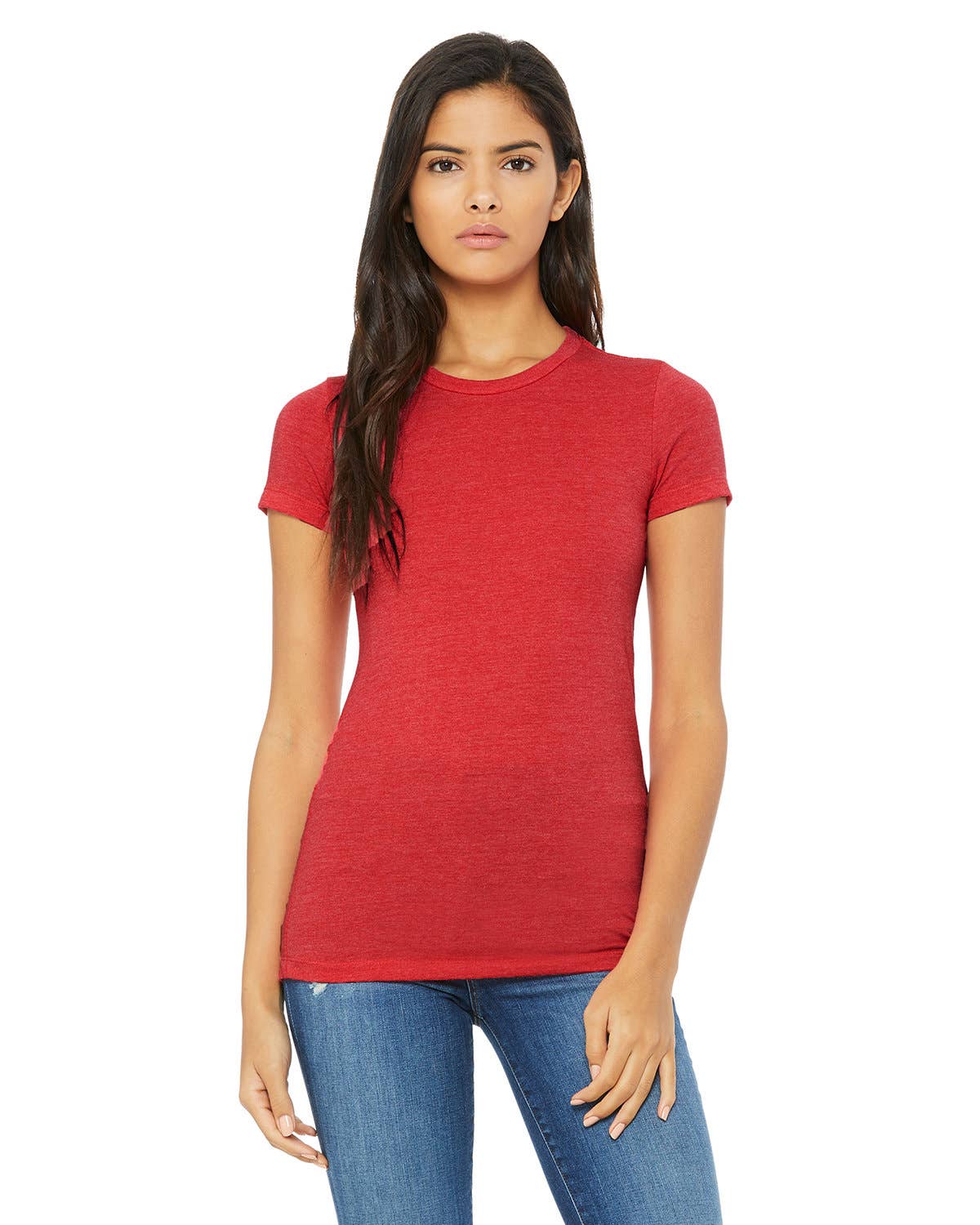 Total Apparel - Wholesale T-Shirt - Women's - Bella + Canvas 6004 - Ladies' Slim Fit T-Shirt44