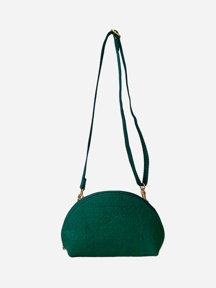 Half Moon Bag, green for wholesale by Ceibo