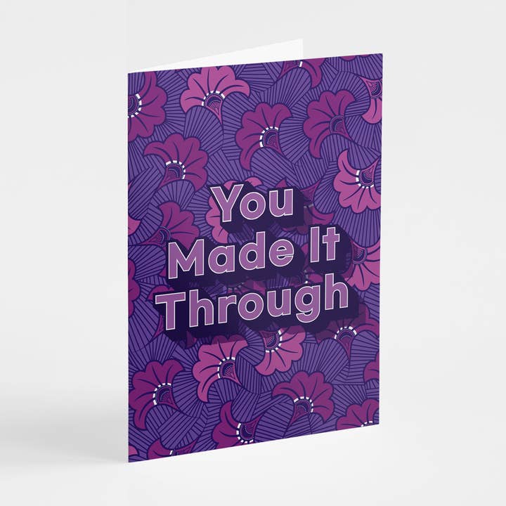 You Made It Through - Greeting Card for wholesale by Shaven Raven Designs