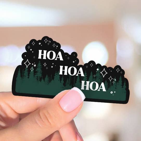 Vampire Romance Hoa Sticker for wholesale by Serafine Art and Design