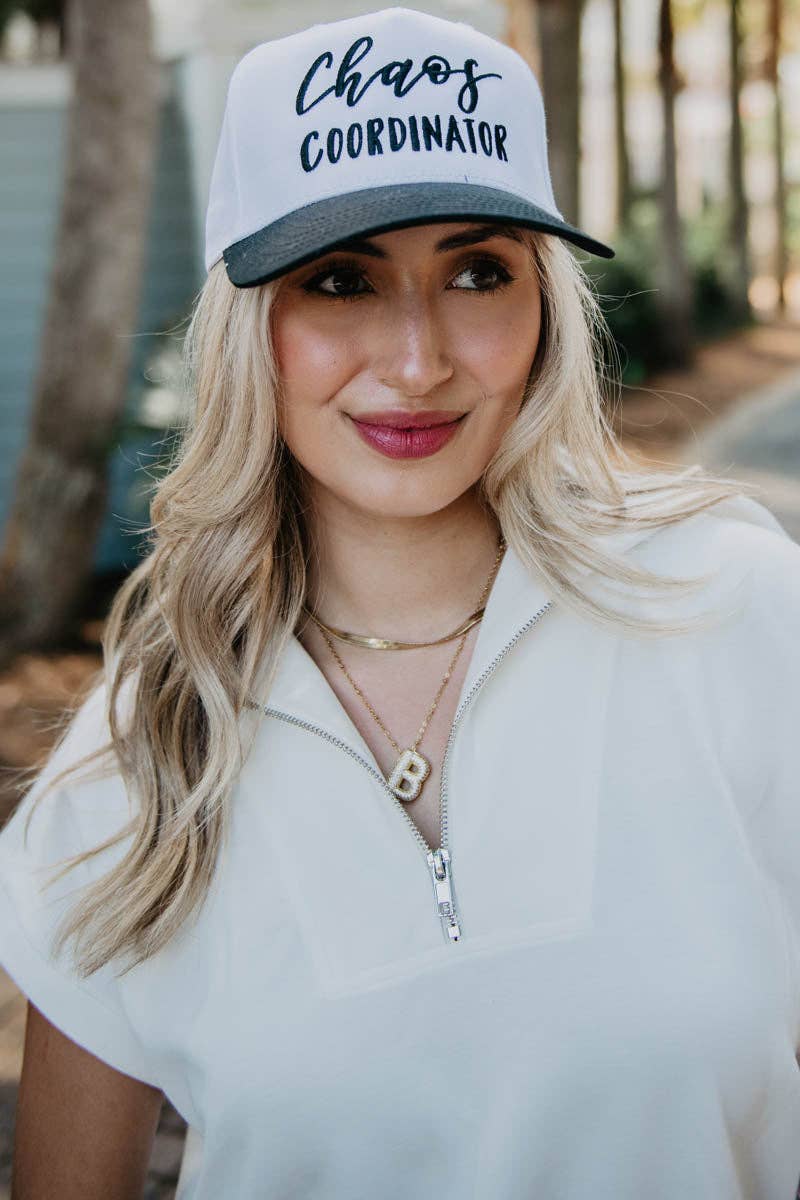 Katydid - Wholesale Trucker Hat - Women's - Chaos Coordinator Funny Two-Toned Hat6
