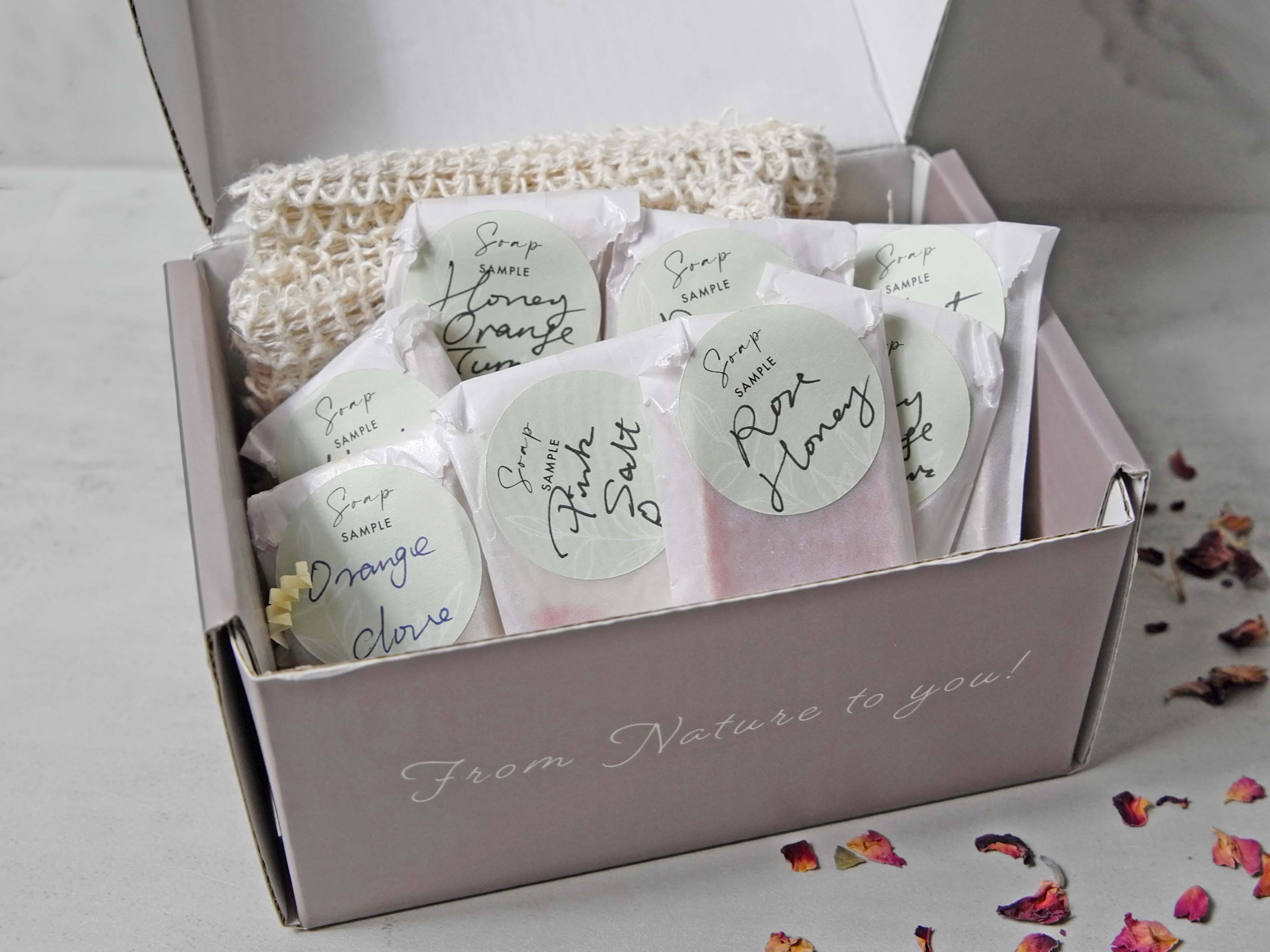 Natural Amor LLC - Wholesale Bar Soap - Soap Ends Sampler2