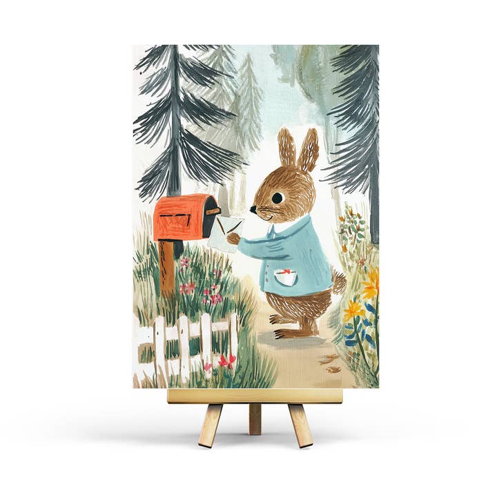 Buzón de Conejo - Postal para venta al por mayor de Penpaling Paula