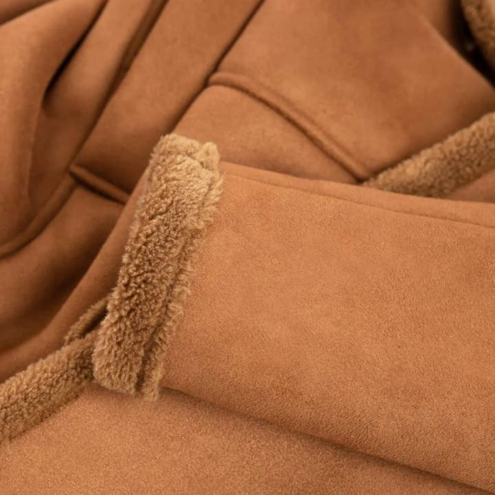 Lodevole – wholesale Kappa – Herr – Mink Krage Kappa Kamel Brun