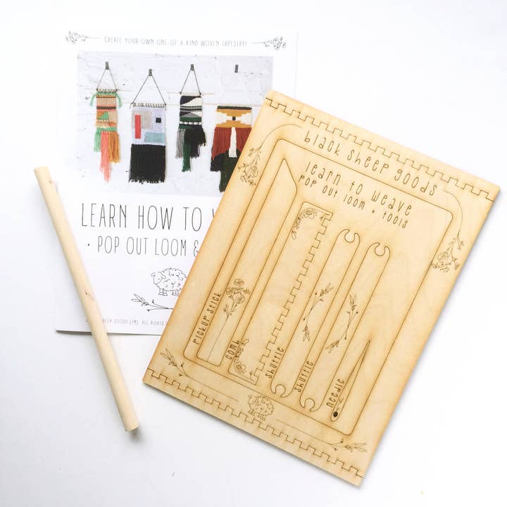 DIY Tapestry Weaving Kit for Beginners - Yarn & Fiber Crafts and other Purchase Wholesale weaving kit. Free Returns & Net 60 Terms on Faire trending on Faire.
