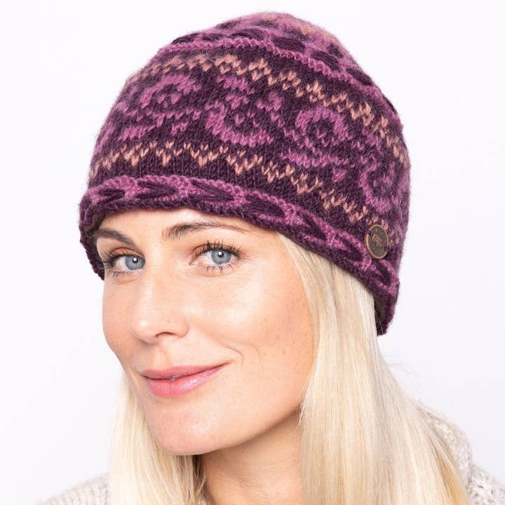 Black Yak Ltd - Wholesale Beanie – Unisex - Alpine Beanie Pure Wool Hat - Knitted - Fair Trade16