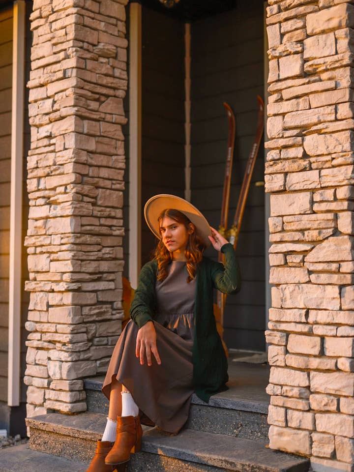 The Kneelength Frock – Großhandel Kleid – Damen – Kleid Alberta aus Bio-Baumwolle und Hanf13