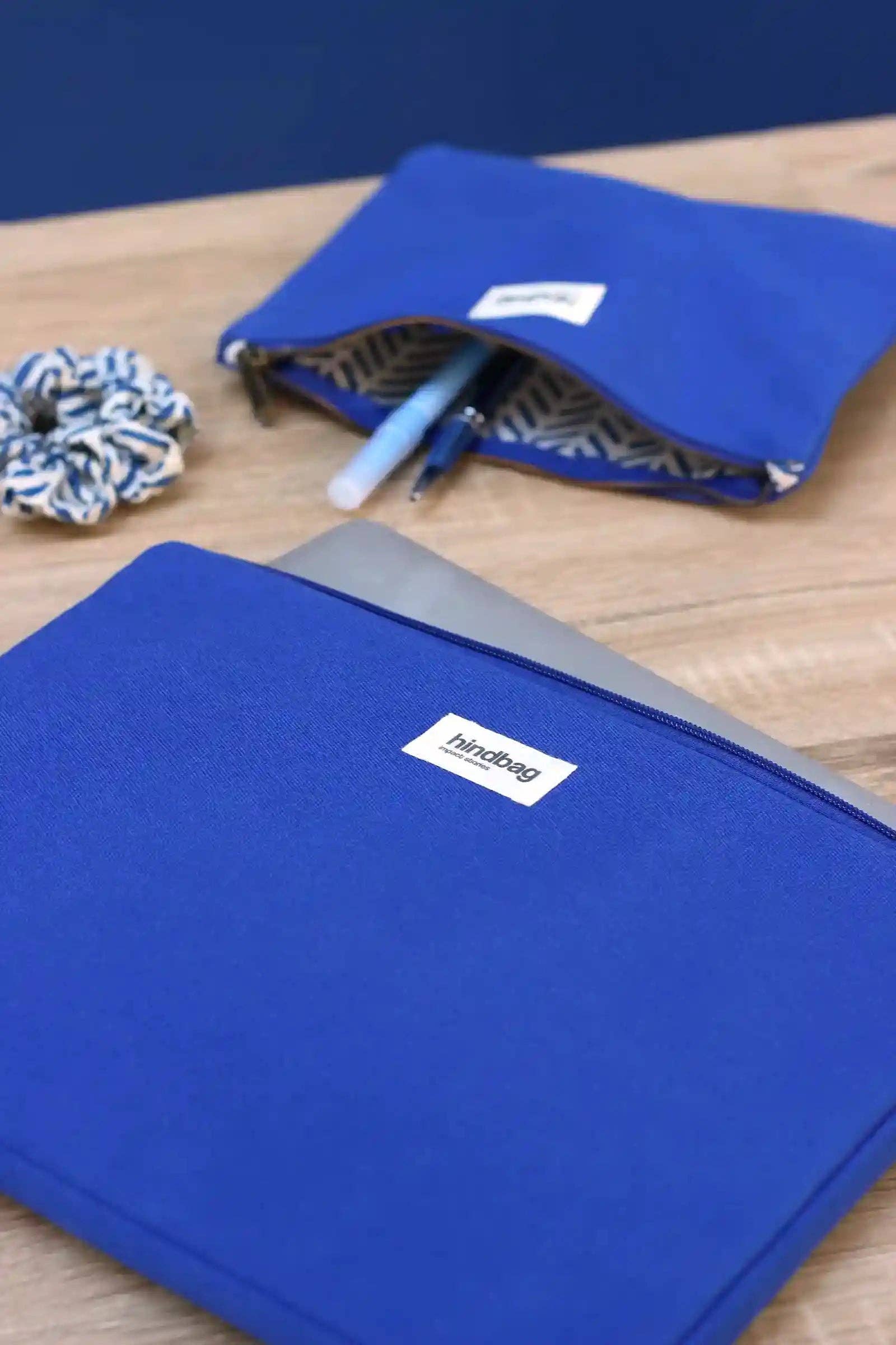 Hindbag - Wholesale Laptop/Tablet Case - Women's - Ava Electric blue Laptop Sleeve3