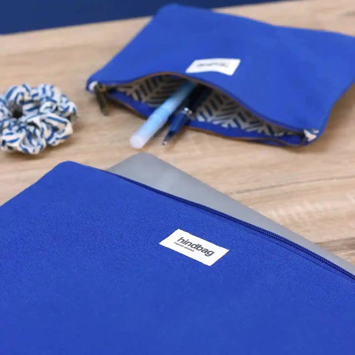 Hindbag - Wholesale Laptop/Tablet Case - Women's - Ava Electric Blue Laptop Sleeve3