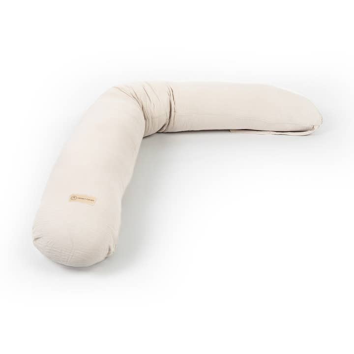 Cuscino per allattamento e gravidanza Mussola XXL - ergonomico e versatile per la vendita all'ingrosso da parte di SchnappFreude