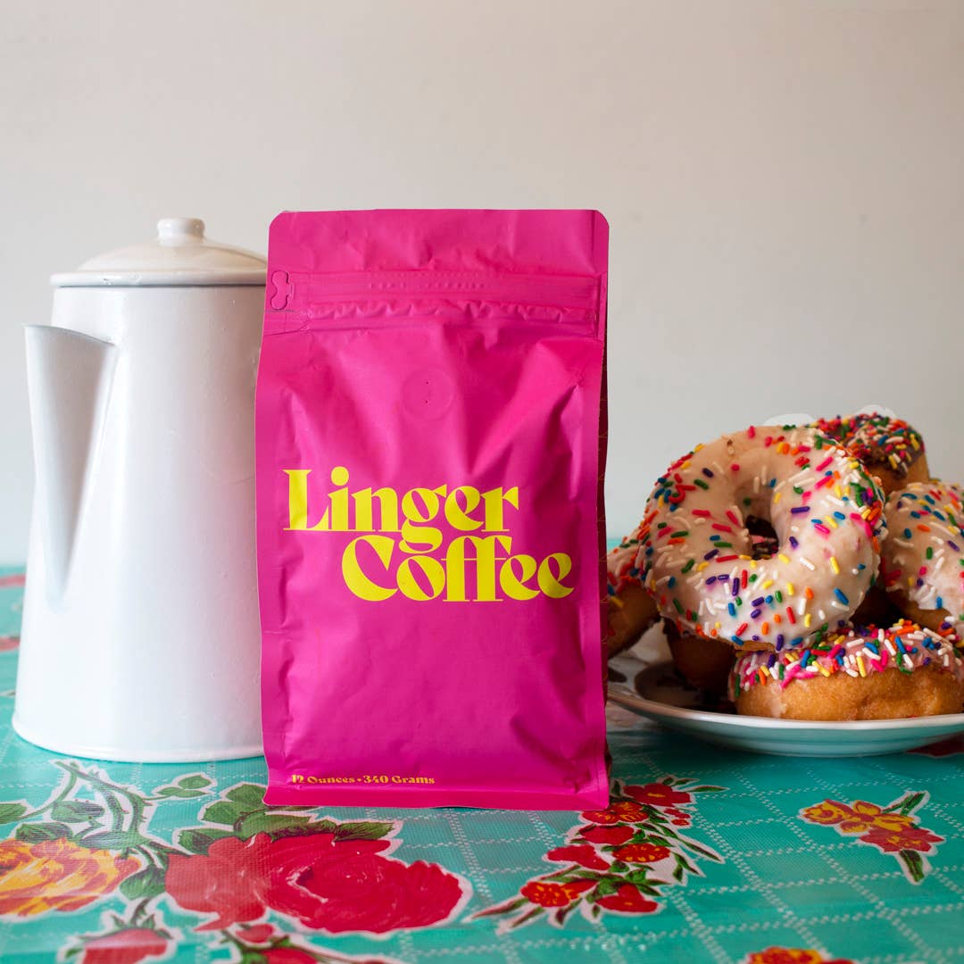 Linger Coffee - Wholesale Ground Coffee - 5lb. Gingersnap Flavored Coffee1
