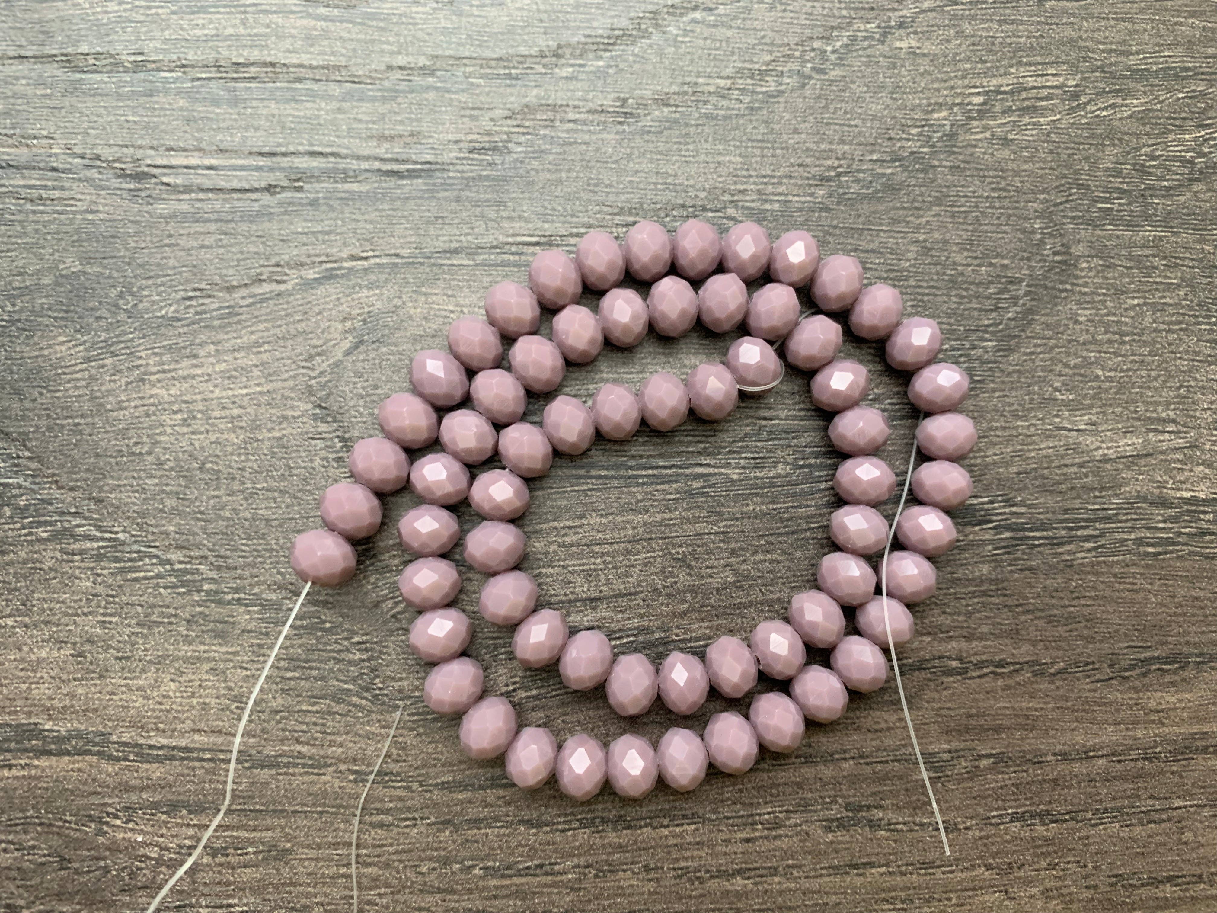 MaddieMayShop - Wholesale Beads - 8mm Rondelles Crystals for Jewelry making5