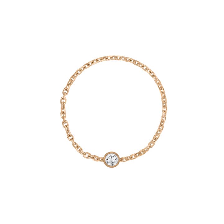 Kelly Bello Design - Wholesale Chain Ring - Diamond Bezel Chain Ring7